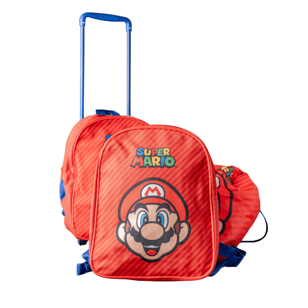 Shop AE - Super Mario Kids Backpack Set (3-in-1)